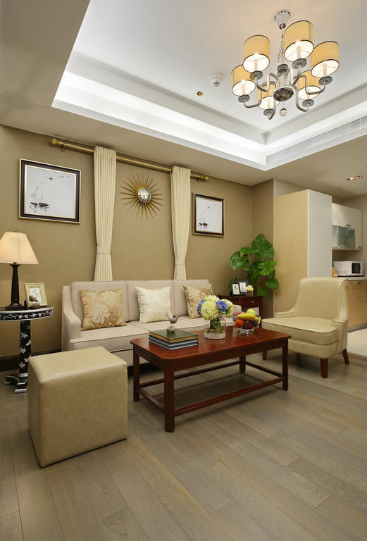 Yousu Hotel & Apartment Nanjing Xuanwu Lake Jinmao Plaza Branch חדר תמונה