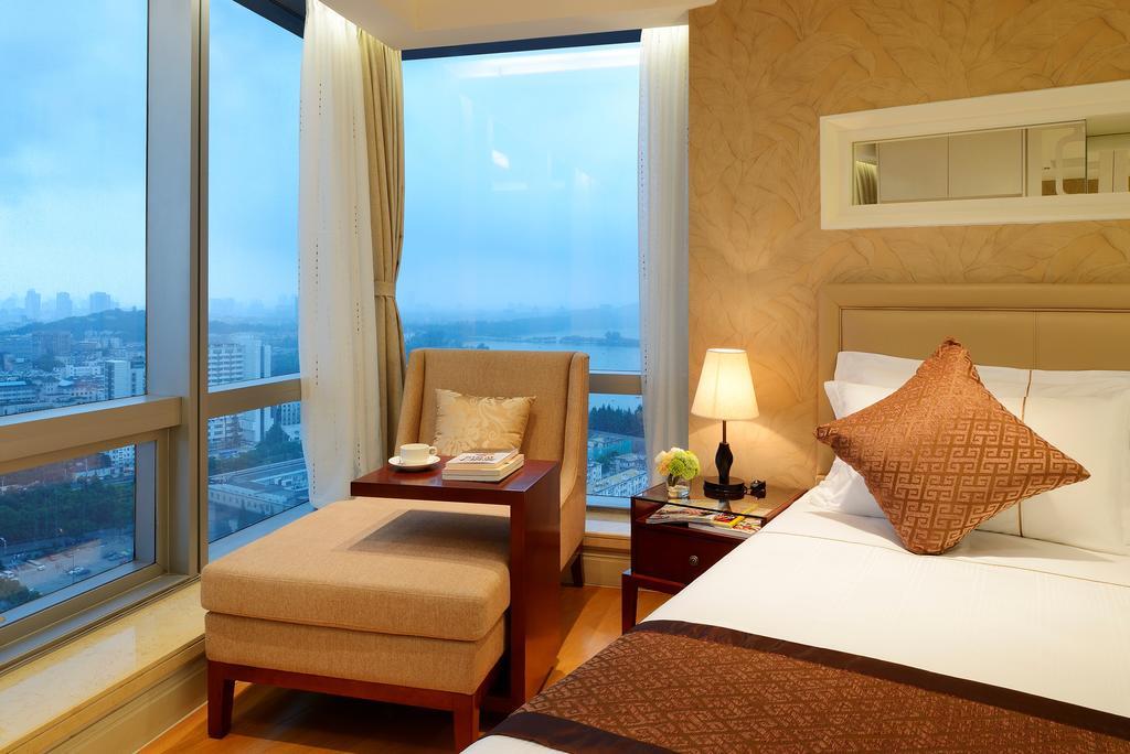 Yousu Hotel & Apartment Nanjing Xuanwu Lake Jinmao Plaza Branch מראה חיצוני תמונה